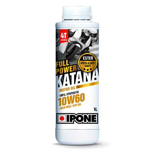 IPONE Full Power Katana 4T Engine Oil - 10W60 - 1 Litre