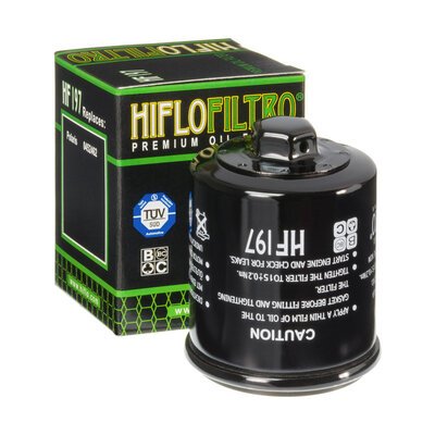 Hiflo Filtro HF197 Oil Filter-oil and chemicals-Motomail - New Zealands Motorcycle Superstore