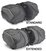 Givi EA127 Throwover Panniers 20-30L