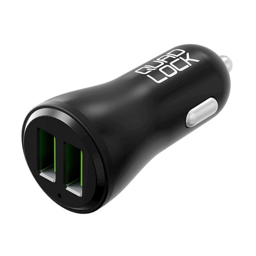 Quad Lock Dual USB 12v Car Charger