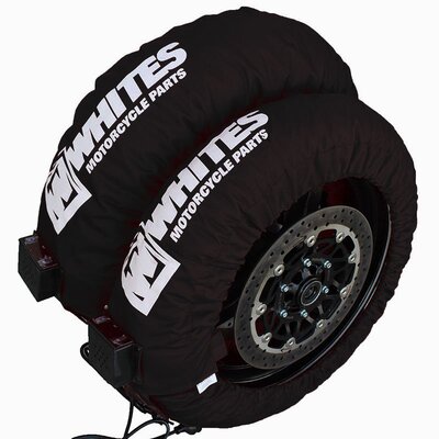 Whites C6 Digital Tyre Warmers 30-90C 120/180-195 Pair-accessories and tools-Motomail - New Zealands Motorcycle Superstore