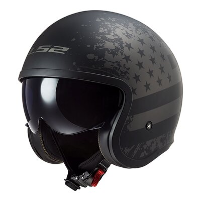 LS2 OF599 Spitfire Helmet-helmets-Motomail - New Zealands Motorcycle Superstore