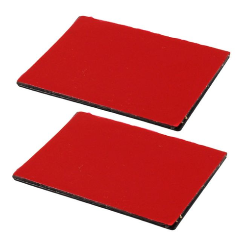 RAM 2-PK STEEL RECTANGLE ADHESIVE PLATES FOR RAM POWER-PLATE