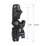 RAM COMPOSITE DOUBLE SOCKET SWIVEL & RATCHET ARM