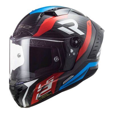 LS2 FF805C Thunder Carbon Helmet - Graphics-Motomail - New Zealands Motorcycle Superstore