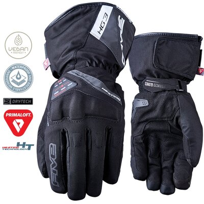 Five HG3 EVO WP Ladies Heated Gloves-ladies road gear-Motomail - New Zealands Motorcycle Superstore