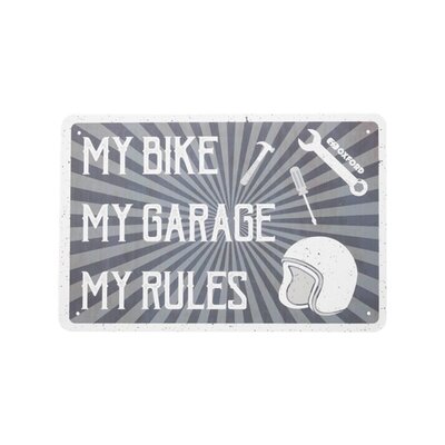 Oxford Garage Sign-gifts under $50-Motomail - New Zealands Motorcycle Superstore