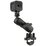 RAM H/BAR U-BOLT DOUBLE BALL MOUNT W/ ACTION CAMERA ADAPTER