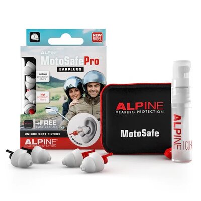 Alpine MotoSafe Pro Earplugs-helmet accessories-Motomail - New Zealands Motorcycle Superstore