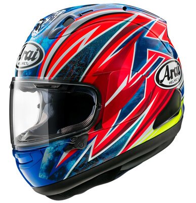 Arai RX-7V EVO Helmet - Graphics-helmets-Motomail - New Zealands Motorcycle Superstore