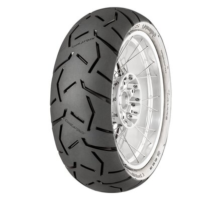 Continental 150/70-17 R 69V ContiTrailAttack3 Tyre TL Rear-tyres-Motomail - New Zealands Motorcycle Superstore