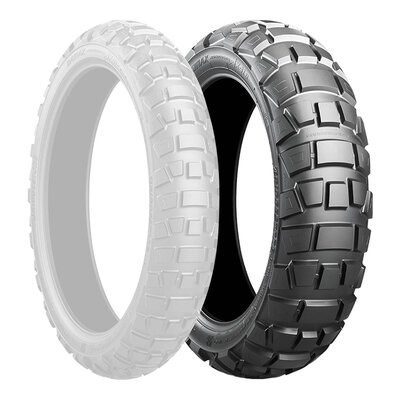 Bridgestone 120/90-16 AX41 Tubeless Rear Adventure Tyre (63P)-bridgestone-Motomail - New Zealands Motorcycle Superstore