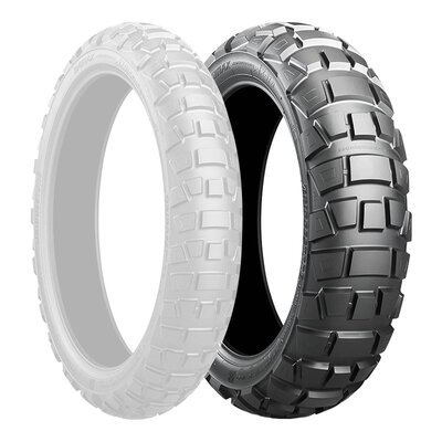 Bridgestone 120/90-17 AX41 Tubeless Rear Adventure Tyre-bridgestone-Motomail - New Zealands Motorcycle Superstore