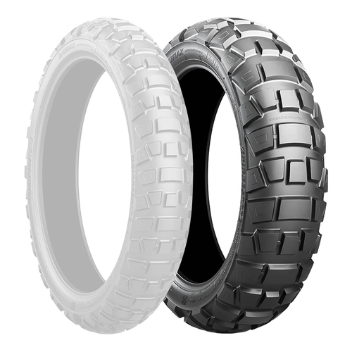 Bridgestone 170/60-17 AX41 Tubeless Rear Adventure Tyre (72Q)