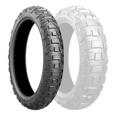 Bridgestone 100/90-18 AX41 Tubeless Front Adventure Tyre (56P)-bridgestone-Motomail - New Zealands Motorcycle Superstore