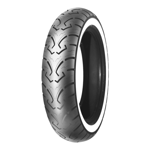 Shinko MT90-16 250 Front Cruiser Tyre (White Wall)