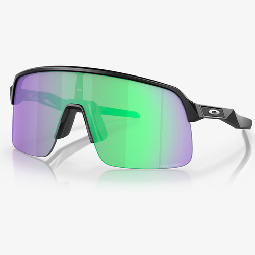 Oakley Sutro Lite Sunglasses - Matte Black Frame with PRIZM Road Jade Lens