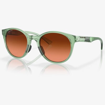 Oakley Spindrift Sunglasses - Transparent Jade Frame with PRIZM Brown Gradient Lens-casual gear-Motomail - New Zealands Motorcycle Superstore