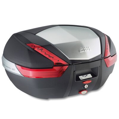 Givi V47 Monokey 47L Top Box-luggage-Motomail - New Zealands Motorcycle Superstore