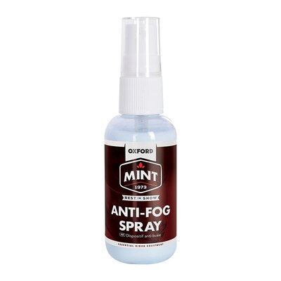 Oxford Mint Anti Fog Spray 50ml-helmet accessories-Motomail - New Zealands Motorcycle Superstore